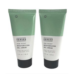 VERSED Dew Point Moisturizing Gel/Cream 2 oz Skincare Set of 2 New